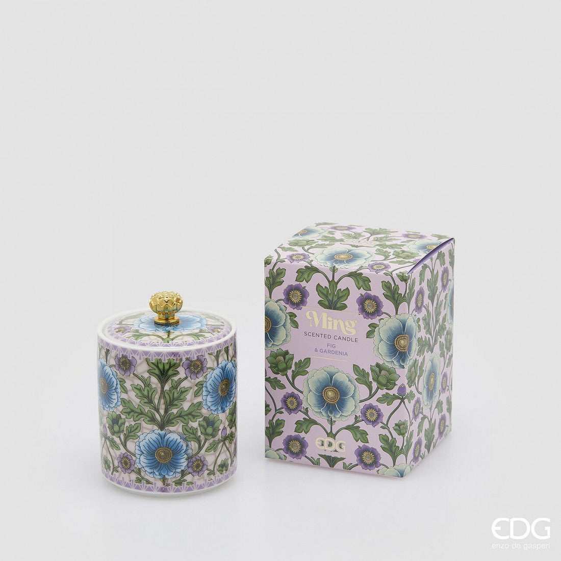 Ming Duftlys med Fig & Gardenia 10 cm