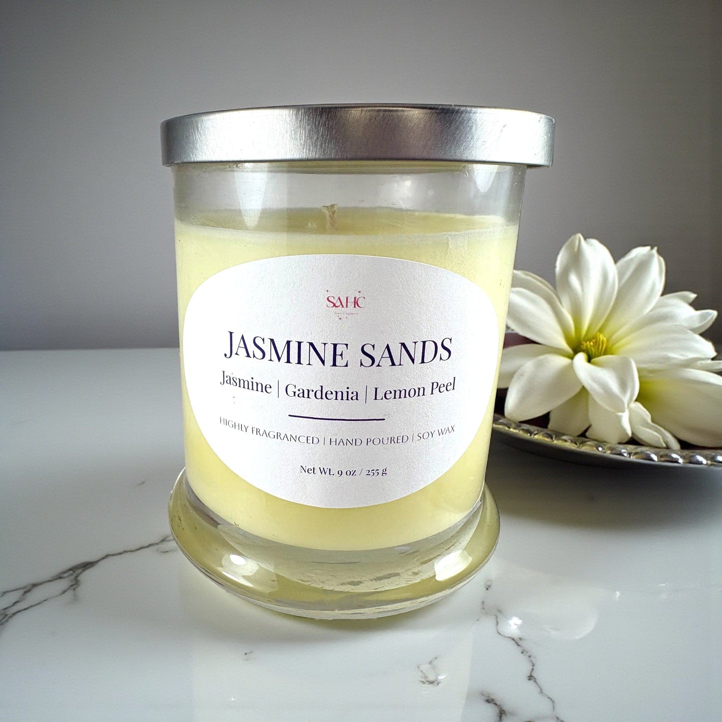 Jasmine Sands Scented Soy Candle